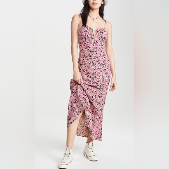 FREE PEOPLE Bon Voyage Maxi Dress XS - Picture 7 of 9